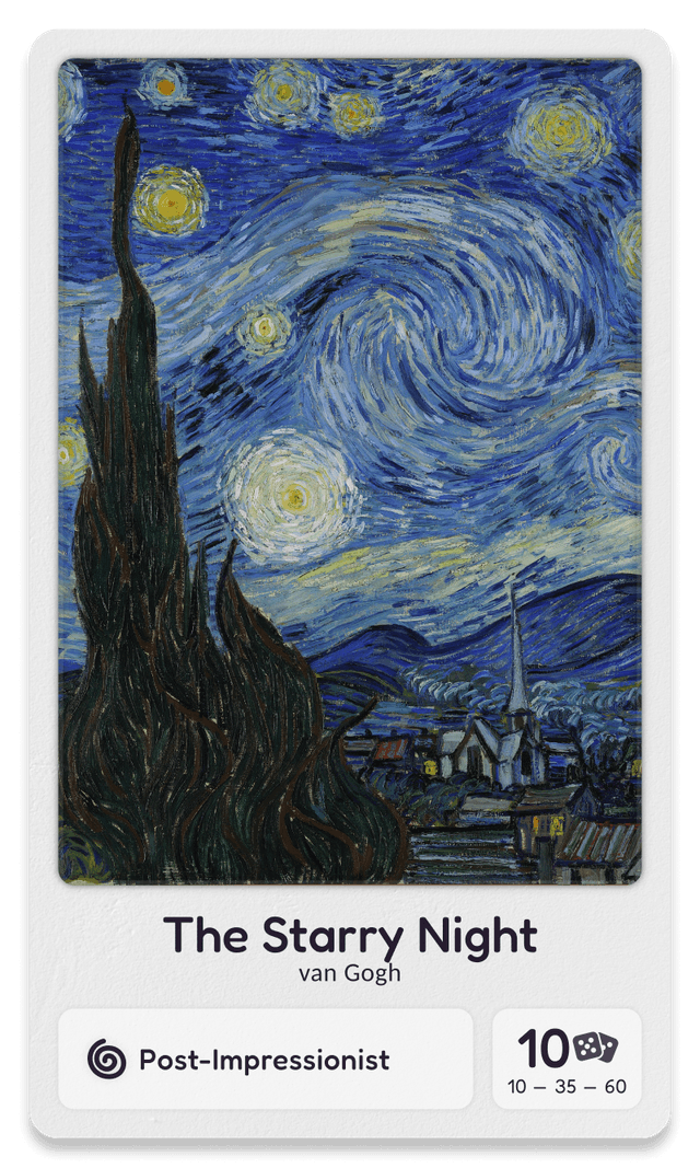 The Starry Night - Vincent van Gogh