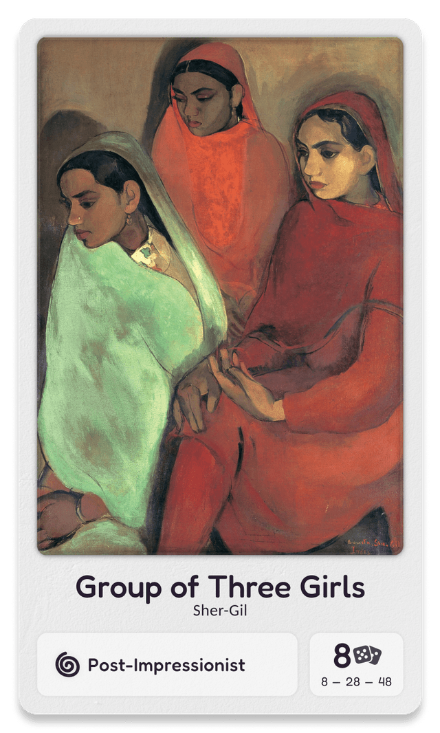 Group of Three Girls - Anita Sher-Gil